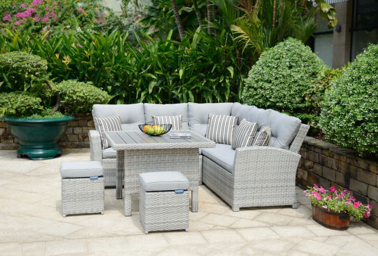 LifestyleGarden Aruba mini corner casual dining set