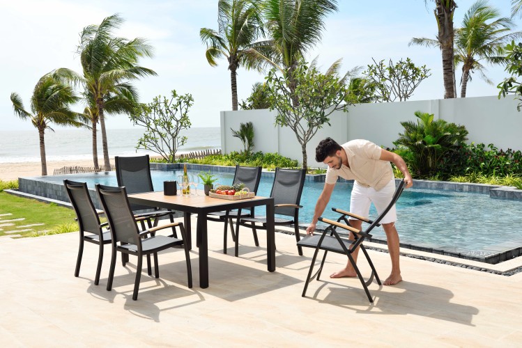 LifestyleGarden Panama Dark dining set